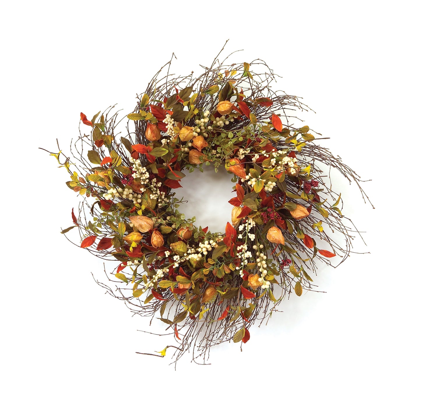 Cape Gooseberry Wreath 20"D