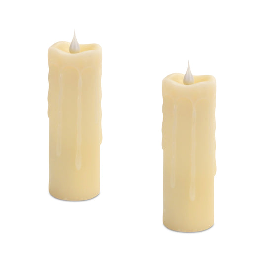 Simplux LED Votive Candle with Moving Flame and Remote (Set of 2)