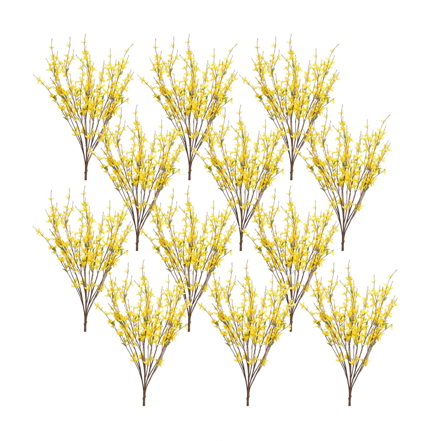 Forsythia Floral Bush (Set of 12)