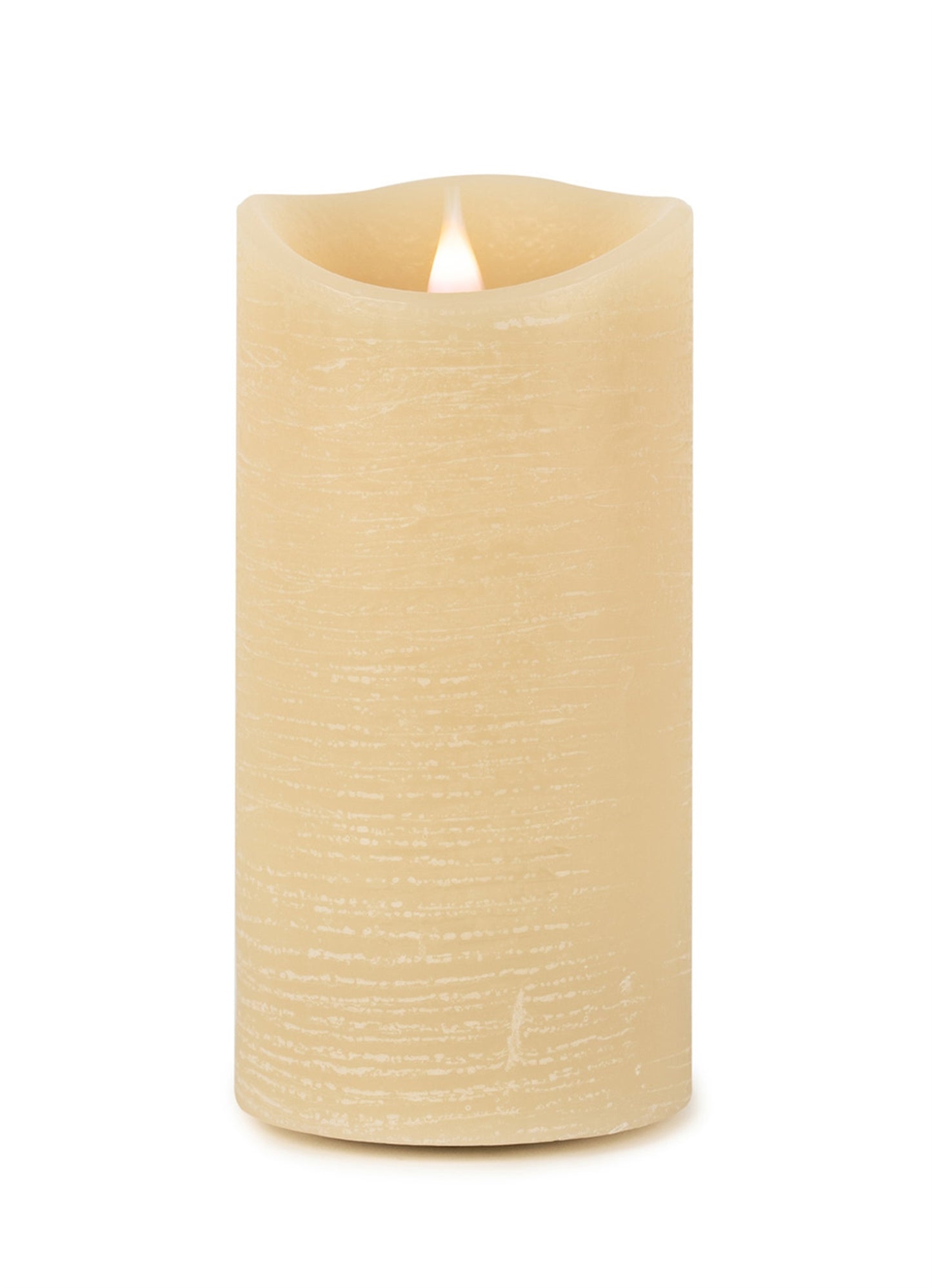 Cream Simplux LED Designer Wax Candle with Remote