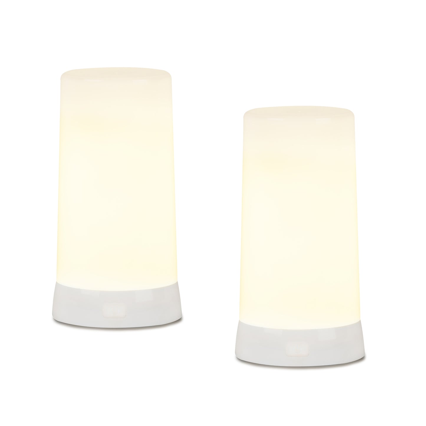 LED Flickering Light Designer Candle with Remote and Magnet (Set of 2)