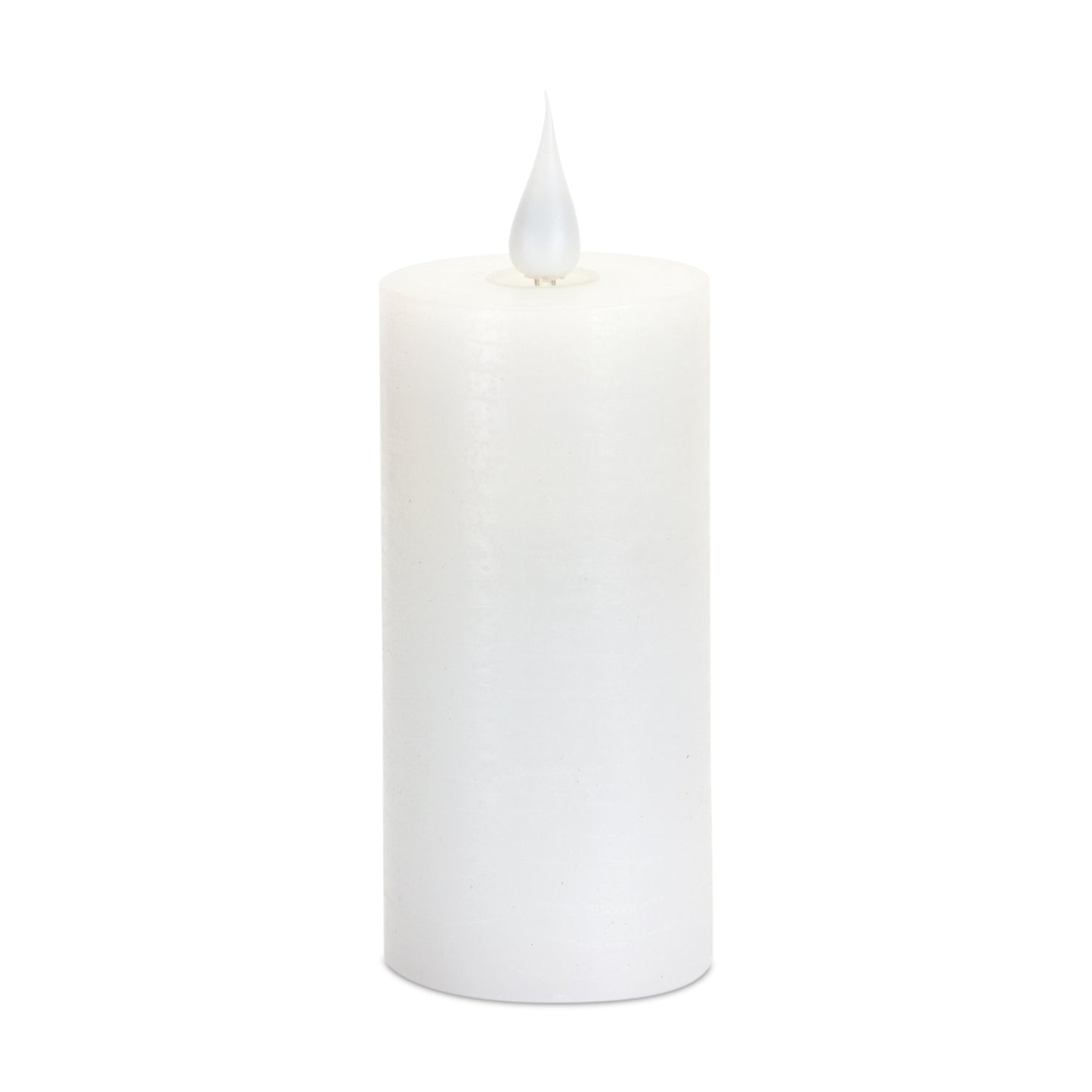 White LED Designer Wax Candle with Moving Flame