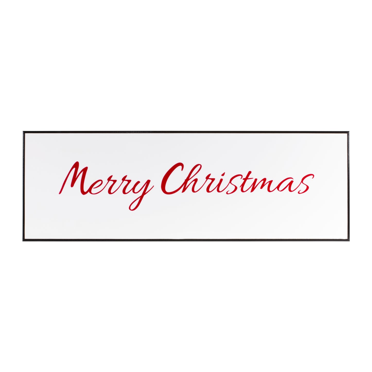 White Wood Merry Christmas Sign (Set of 2)
