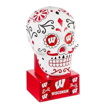 University of Wisconsin-Madison Sugar Skull Statue