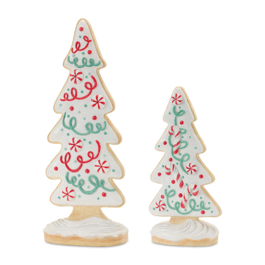 Gingerbread Holiday Tree (Set of 2)