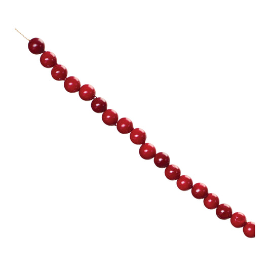 Cranberry String Garland (Set of 2)