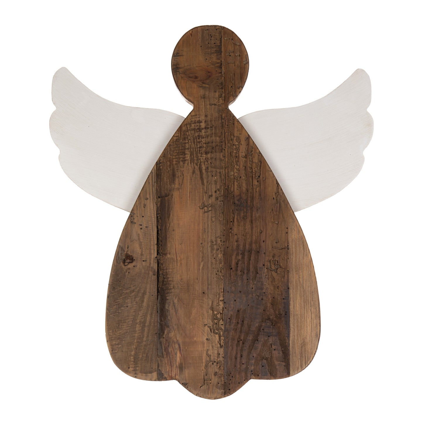 Wooden Angel Wall Hanging (Set of 2)