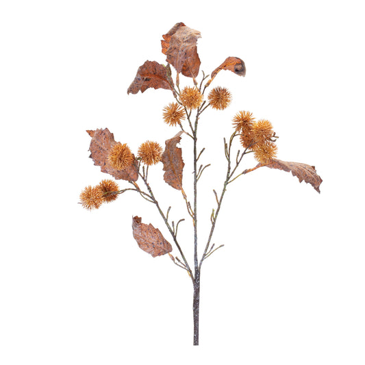 Fall Leaf and Thistle Spray (Set of 6)