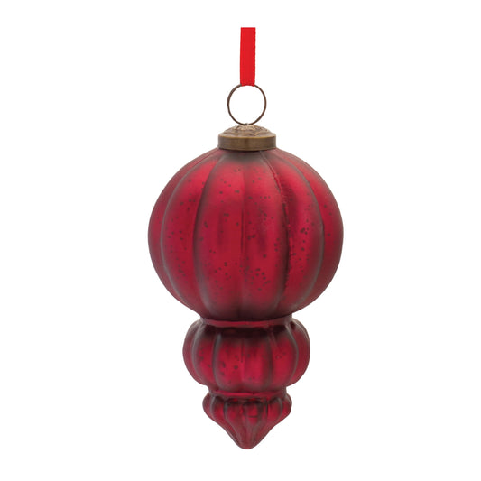 Mercury Glass Drop Ornament (Set of 6)