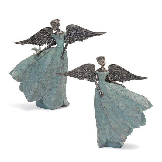 Elegant Angel Figurine (Set of 2)