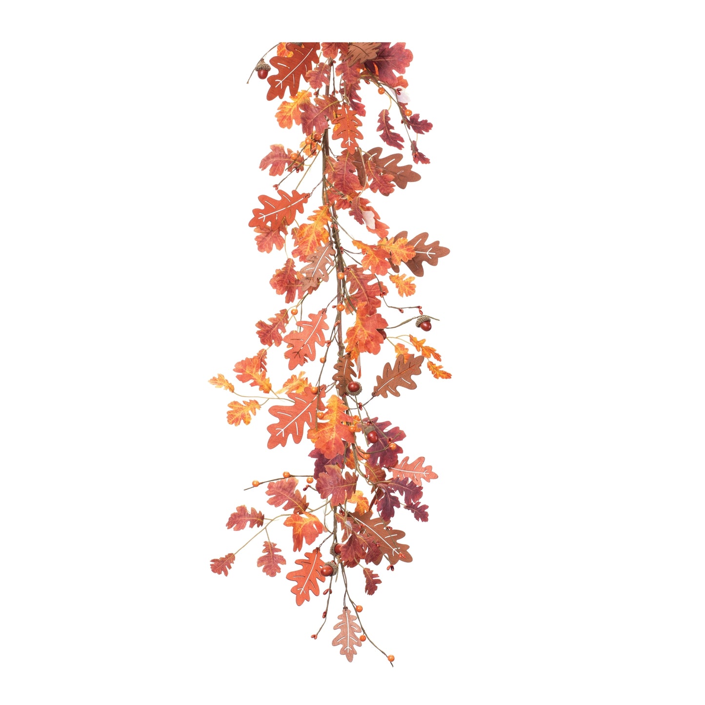 Fall Oak Leaf Garland (Set of 2)