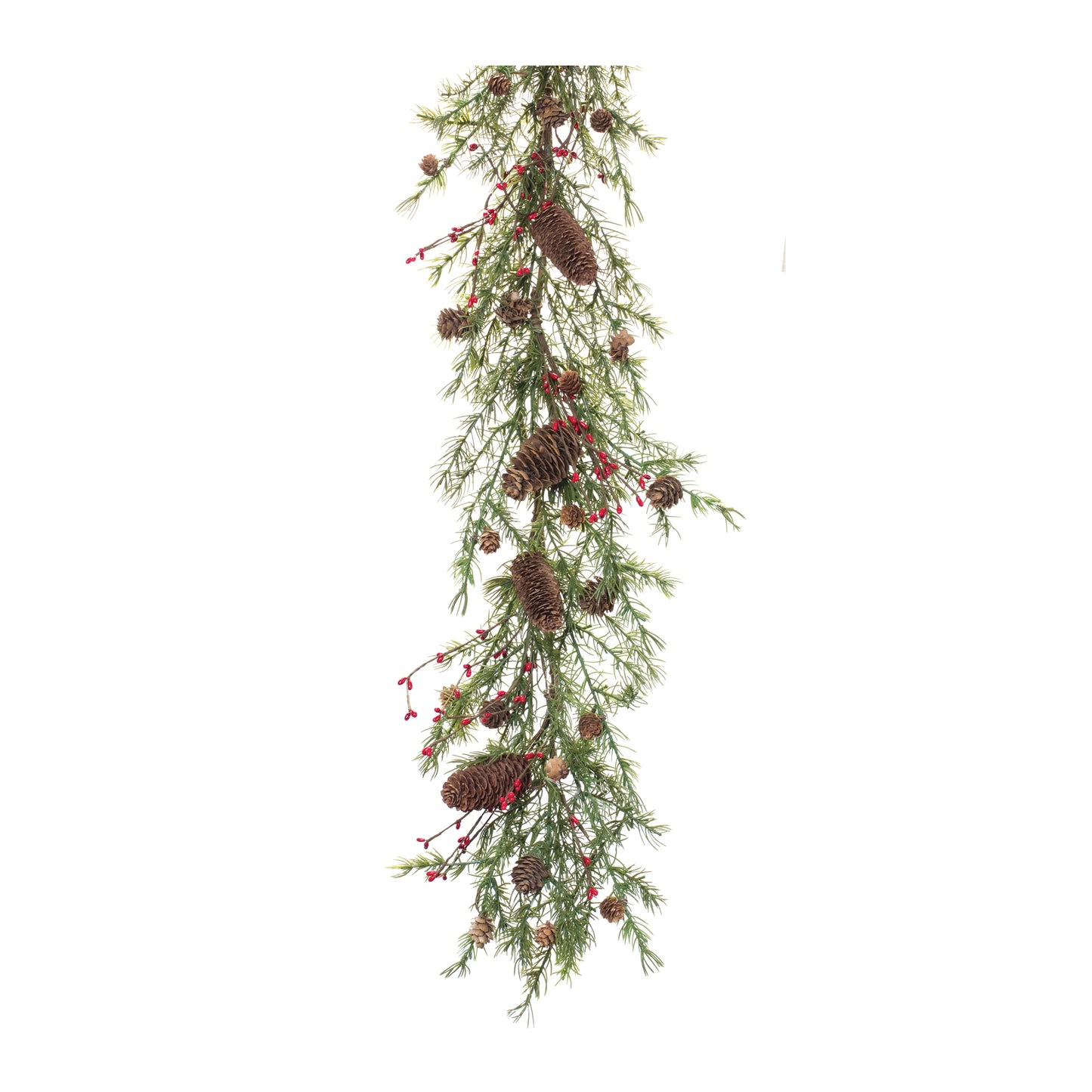 Pine Cone Berry Twig Garland (Set of 2)