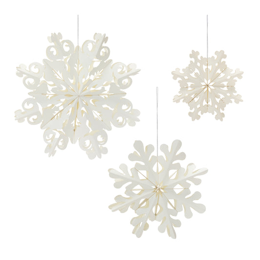 Paper Snowflake Ornament (Set of 6)
