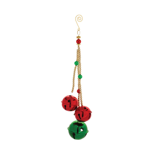 Sleigh Bell Drop Ornament (Set of 6)