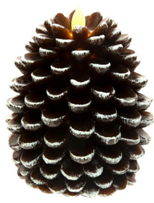 LED Pine Cone Candle (Set of 2)
