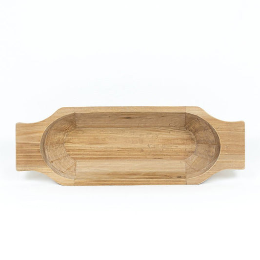 17.15x3.25x6 wooden dough bowl, bn UPC: 810097883505